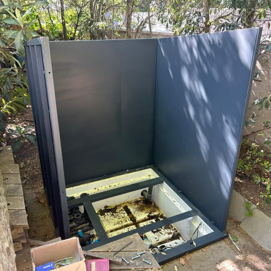Chantier de local technique